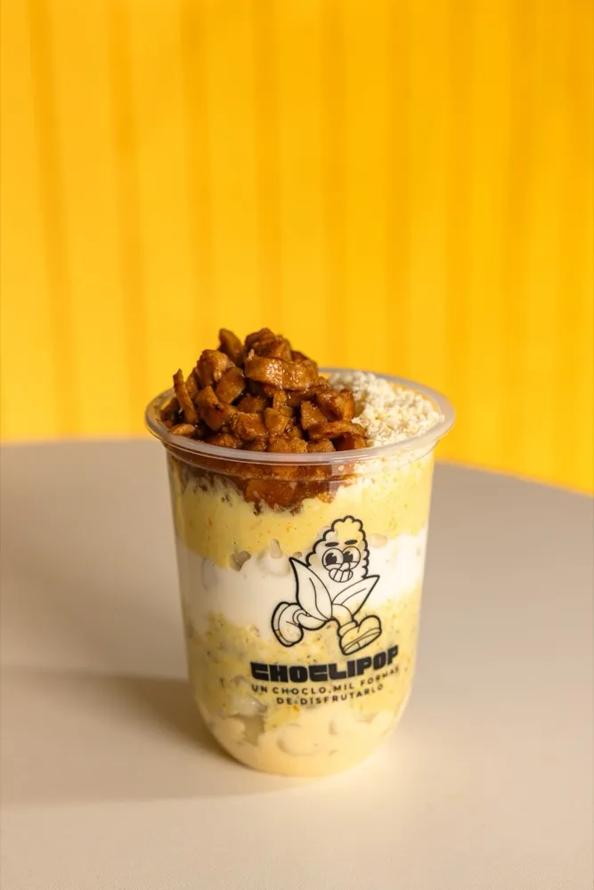 Vaso Chicken Power de Choclipop con pollo teriyaki
